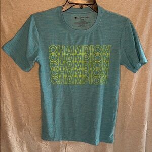Champion Blue Graphic T-Shirt